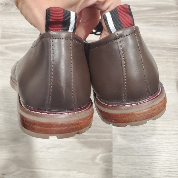 NEW Ben Sherman Birk Plain Toe Brown Leather Shoes main image 10
